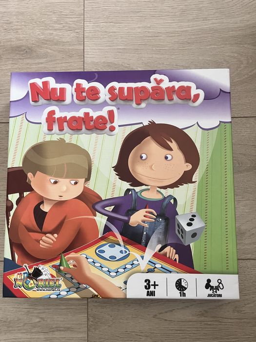 Carti pentru copii si joc nu te supara frate