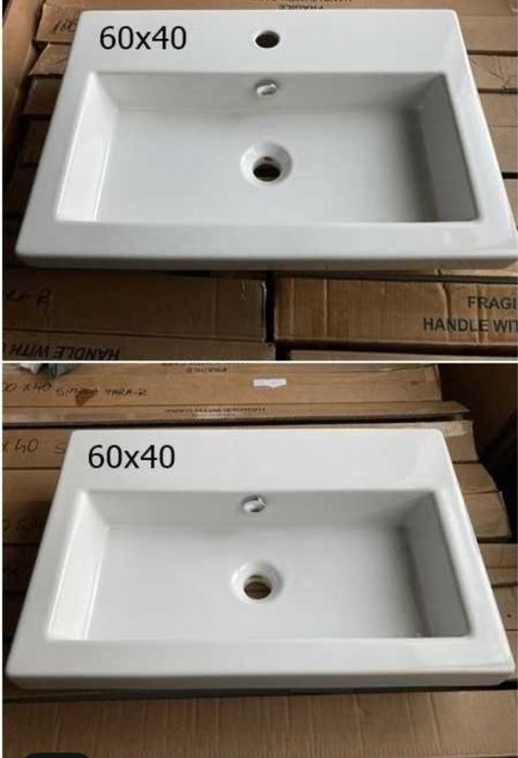 Lavoar ceramică 100/80/60 x 40cm