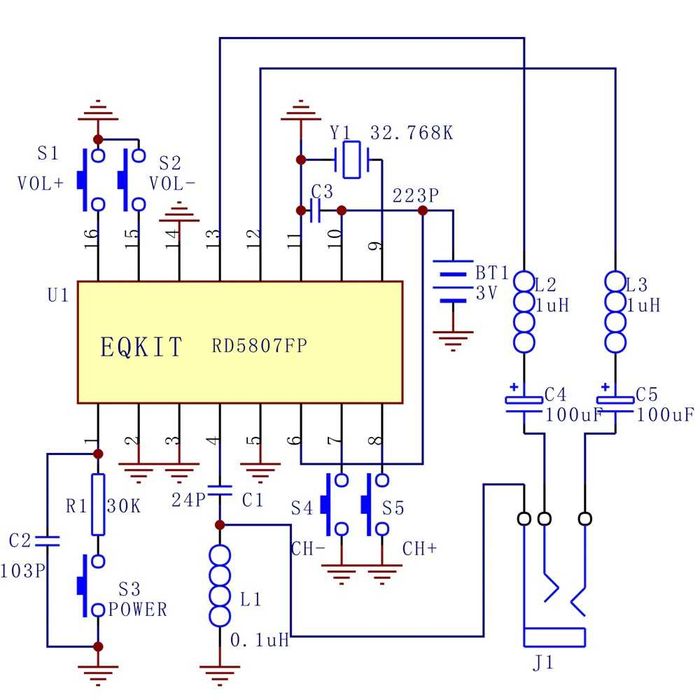 Kit Diy Radio FM AM  Montaj Construieste singur un radio