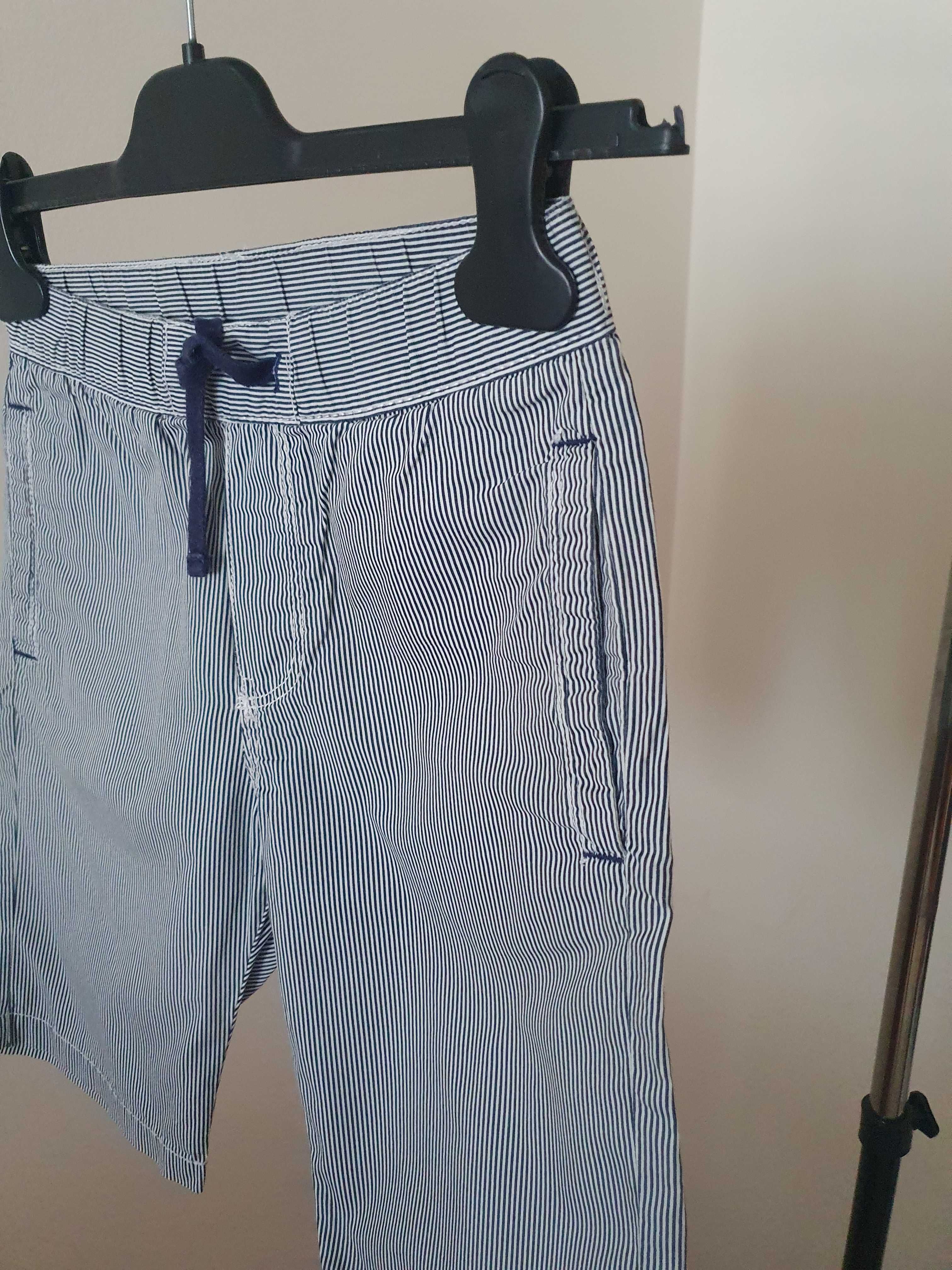 Pantaloni scurti / bermude baieti din bumbac H&M mar 7/8 ani 128 cm