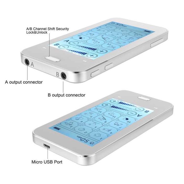 Мускулен стимулатор AresPro, 12 режима, тъч скрийн,, презареждаем