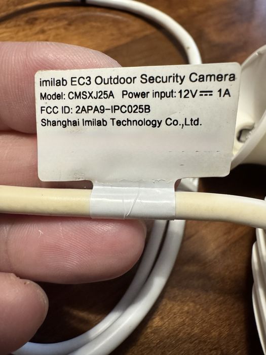 Camera de supraveghere Xiaomi Imilab EC3 cu wifi range extender