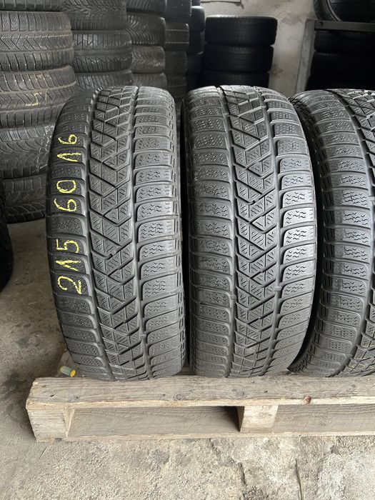 4 anvelope de iarna 215/60/16 pirelli!