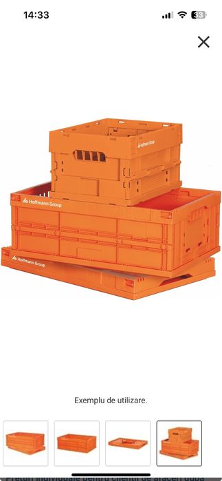 Cutie pliabila polipropilena 42 litri , Germany .