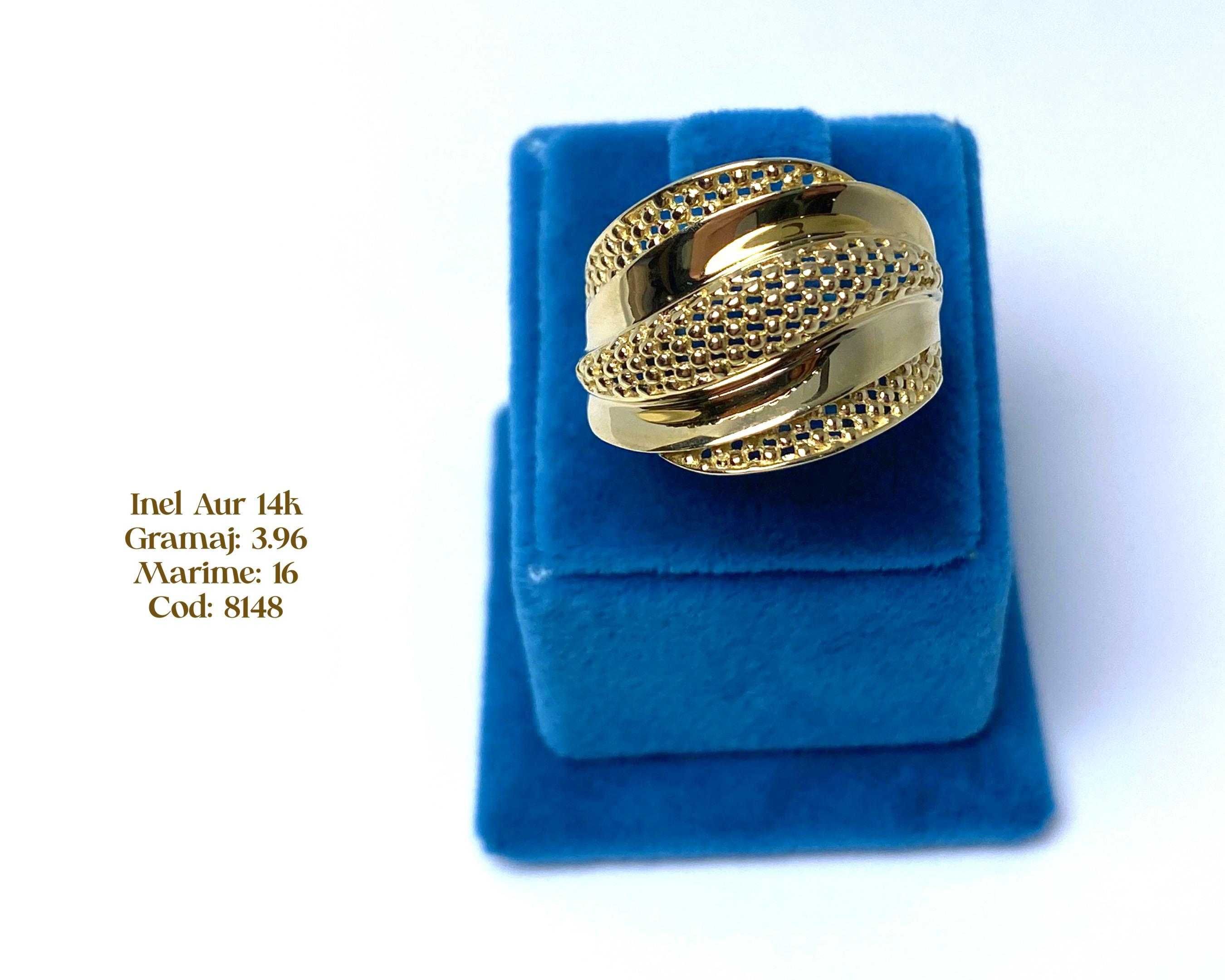 (8148) Inel Aur 14k, 3,96 grame FB Bijoux Euro Gold