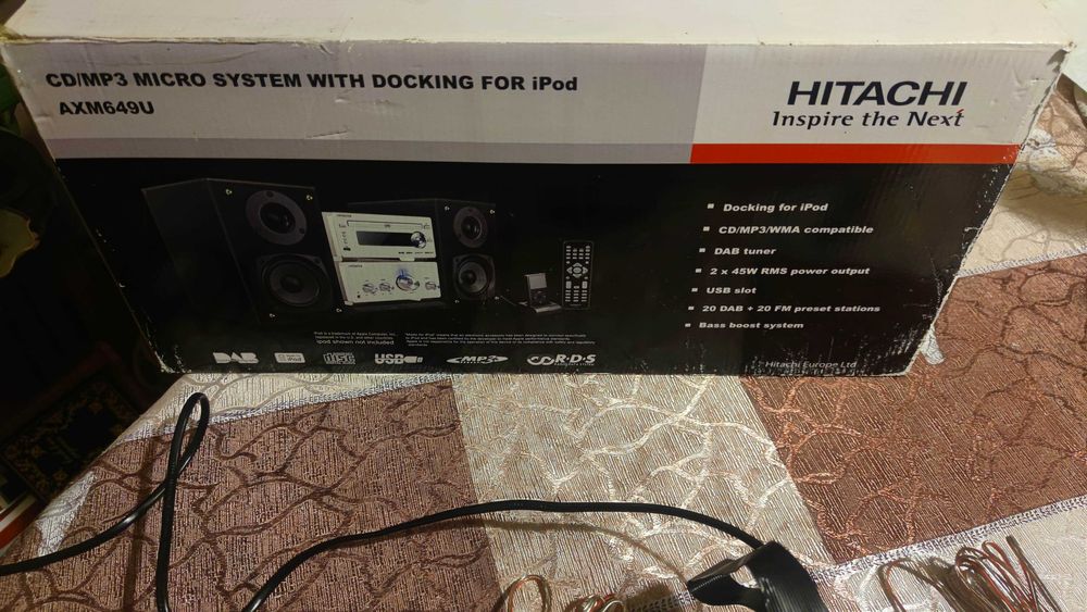Стерео уредба HITACHI AXM649U DAB Receiver CD Player ,Tuner RDS Radio