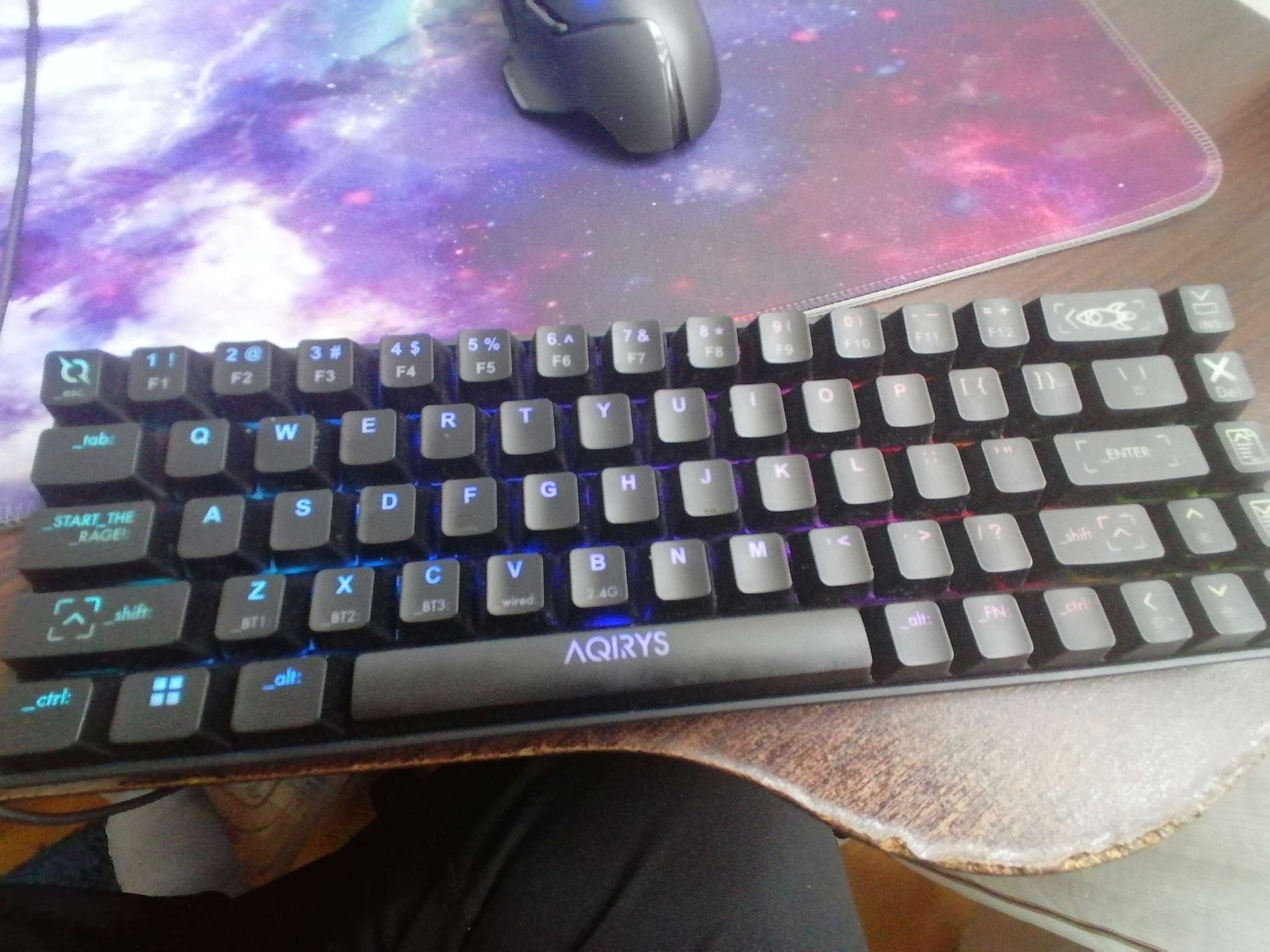 Tastatura gaming aqirys mira wireless