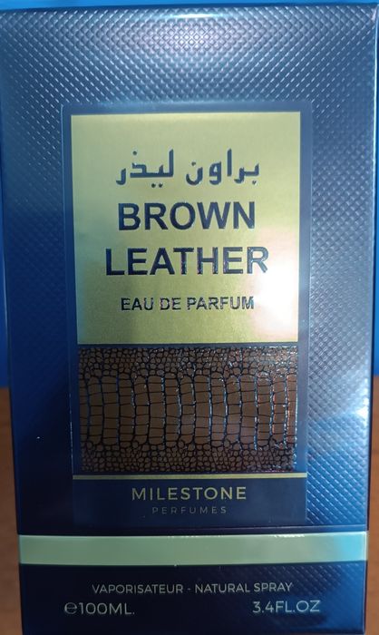 Linvin Éclat d'arpege, Rasasi Fattan homme, Milestone  brown leather