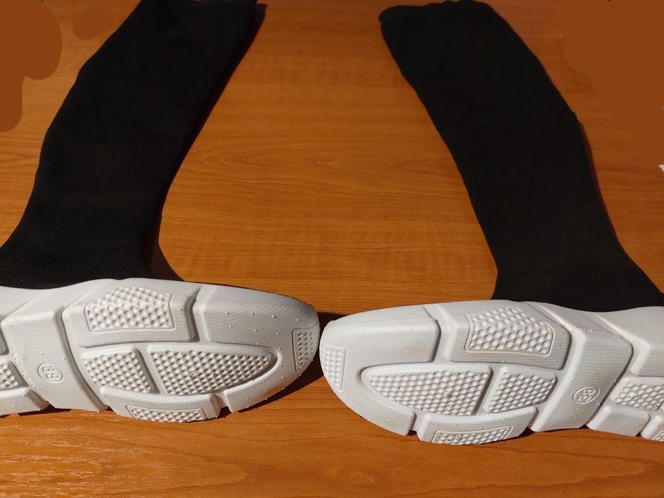 Pantofi sport damă peste genunchi nr-38