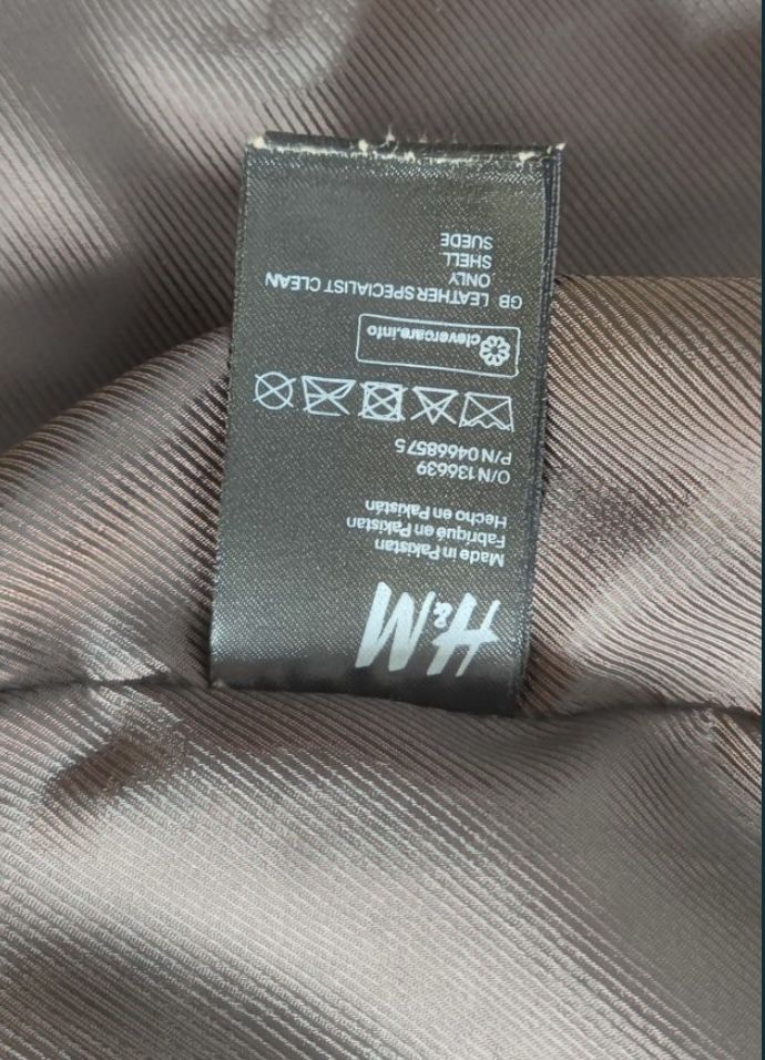 Jachetă de piele întoarsă H&M