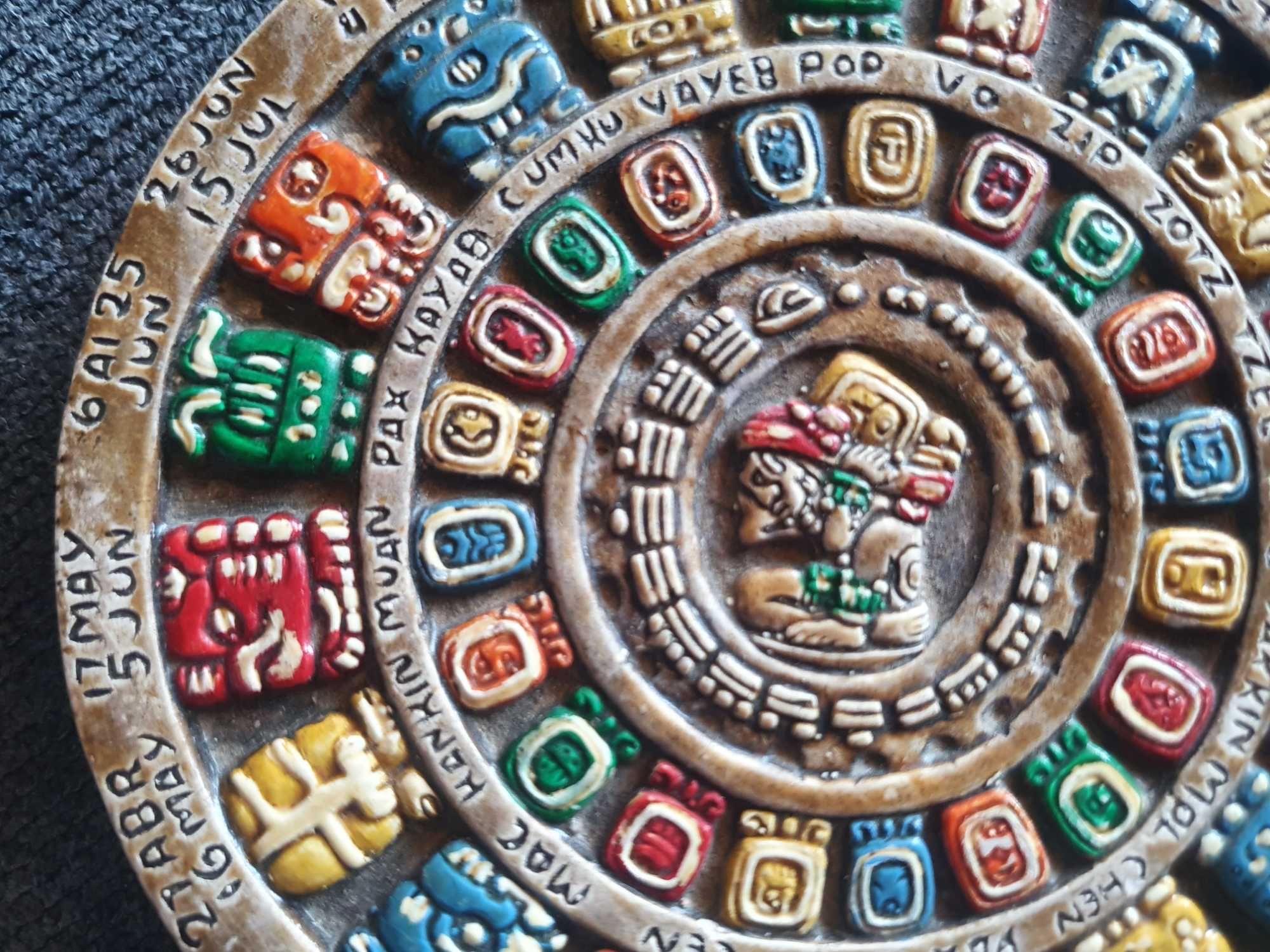 Сувенир от Мексико зодиак календар на маите