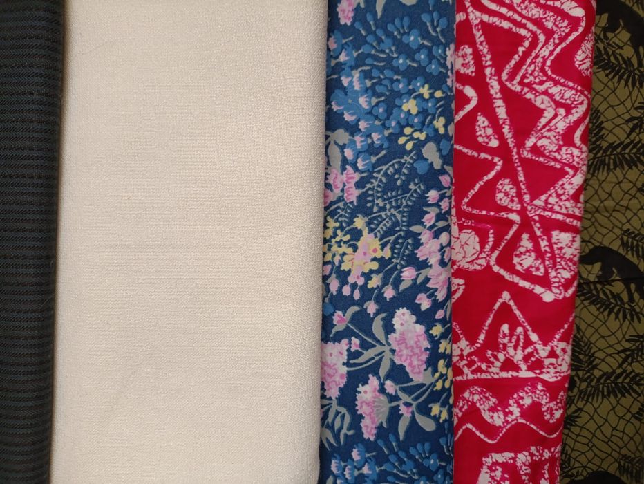 Отрез ткани, остатоки  1-3 метра, цена за метр