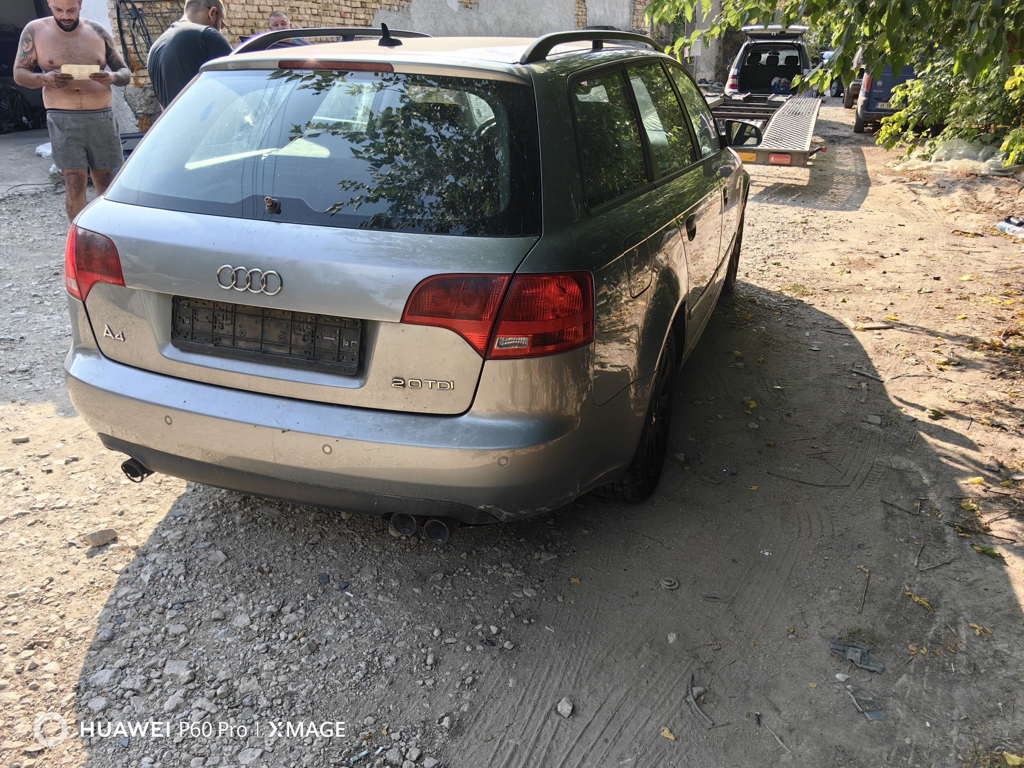 Audi A4 B7 2.0TDI 140к.с 6 скорости на части