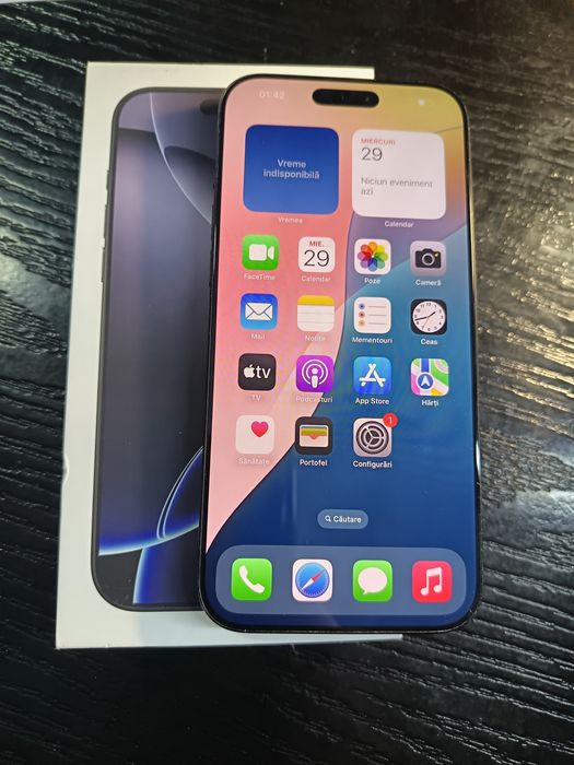 16 pro max, 256gb, negru