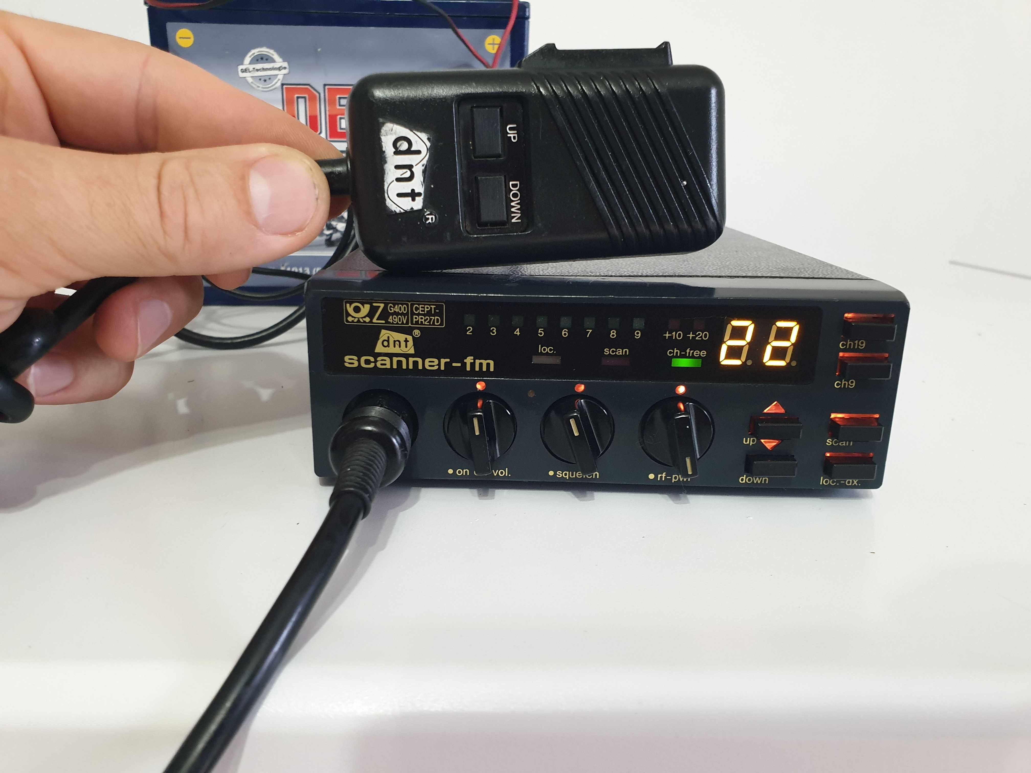 statie radio auto DNT SCANNER-FM