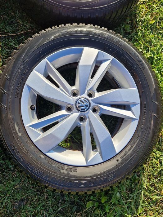 Roți iarnă, jante Al R15 Vw Polo Seat Ibiza Skoda Fabia 185 65 15 8mm
