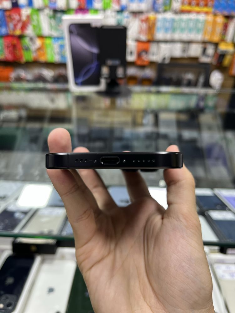 Iphone 16 Pro 128gb 100% 40sikl Black sim - Naqd va halol nasiya savdo