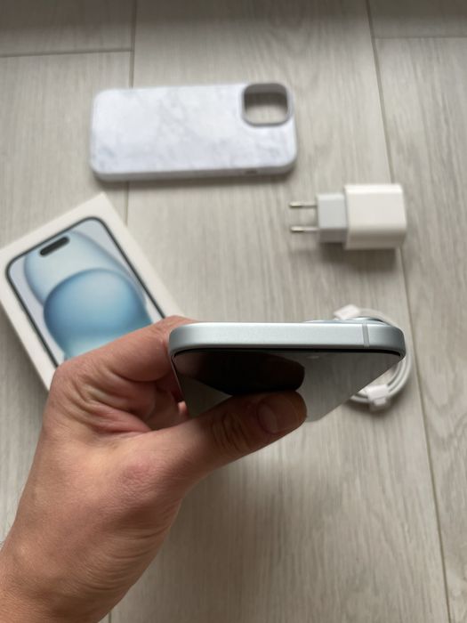 • Iphone  15  blue • FULLBOX •