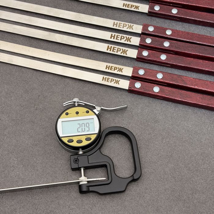 Шампур с деревянные ручки 40см dastalik sixlar