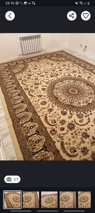 ковер 3×4 б/у в хорошом сост