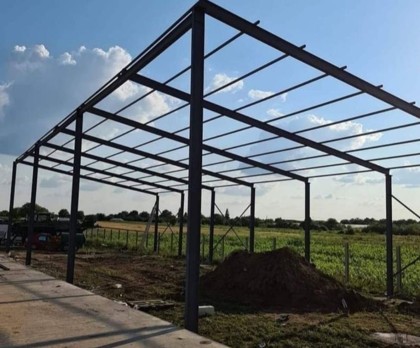 Vand structura metalică 10x10