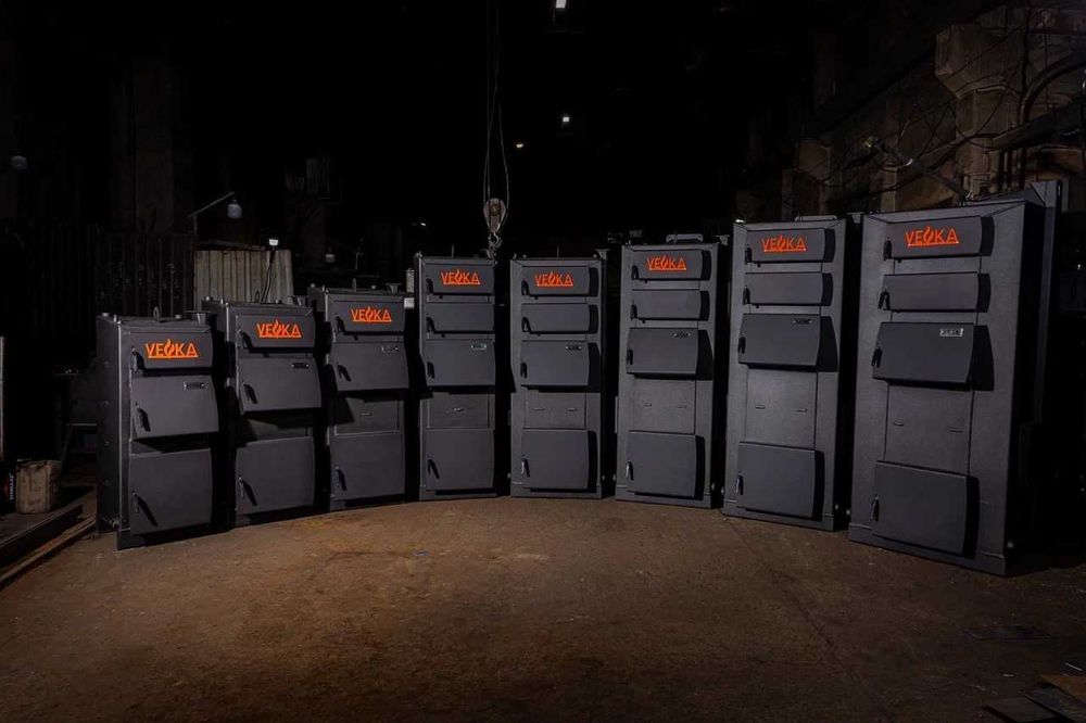 КОТЛЫ Veka, длительного горения НЕДЕЛЬКА (на твёрдом топливе)