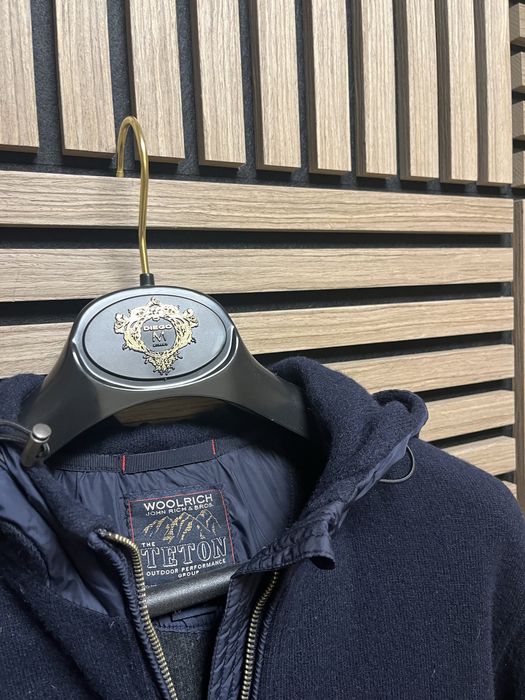 WOOLRICH : Hybrid Wool Jacket - Хибридно яке с вълна размер Л Оригинал