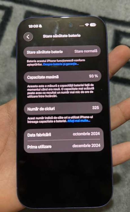 Vand iphone 16 Albastru