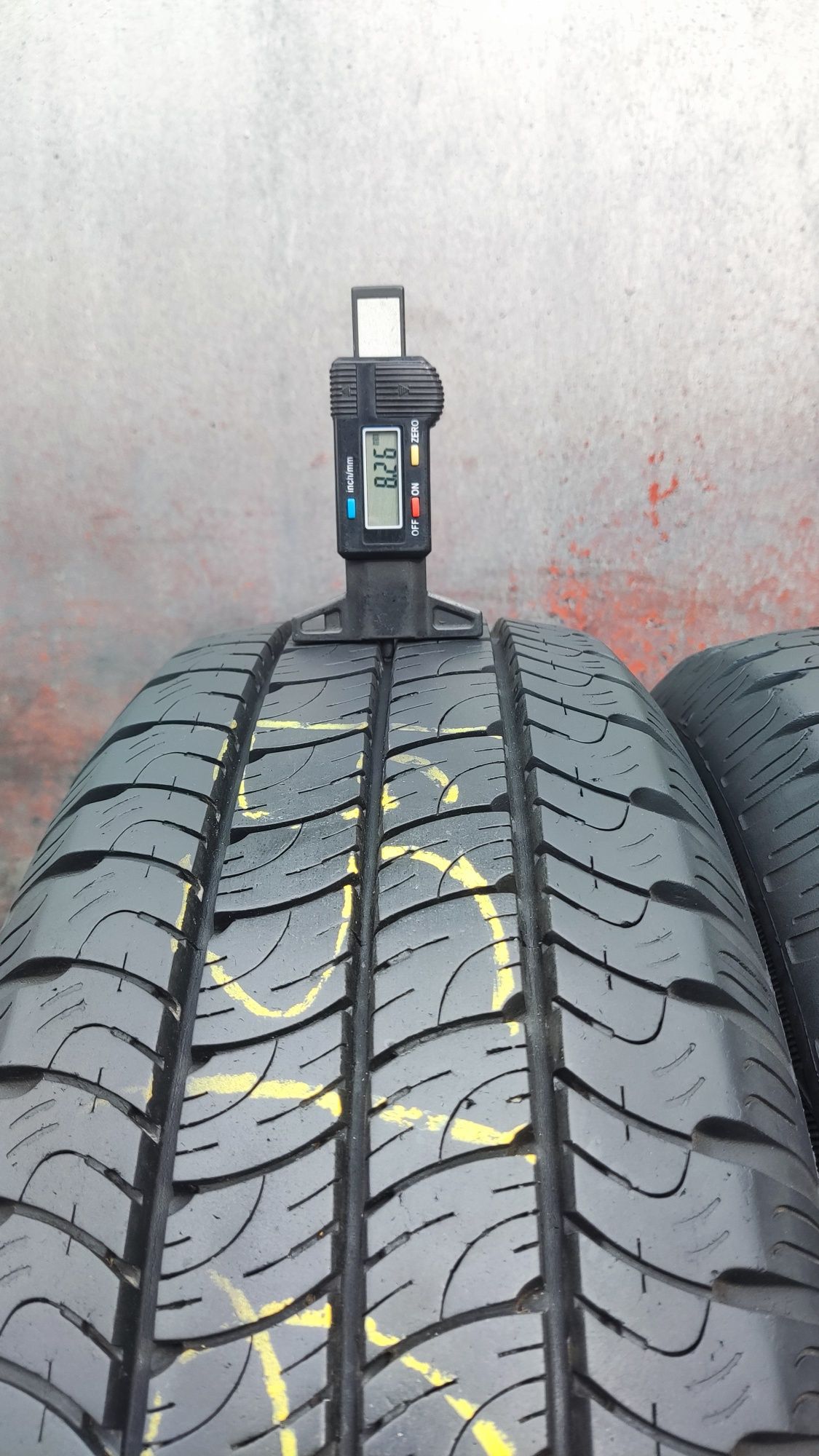 2бр. летни бусови гуми 195/60/16C, GoodYear Cargo Marathon 
dot22
8.2m