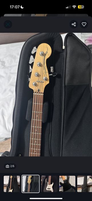 Бас Гитара, почти новая