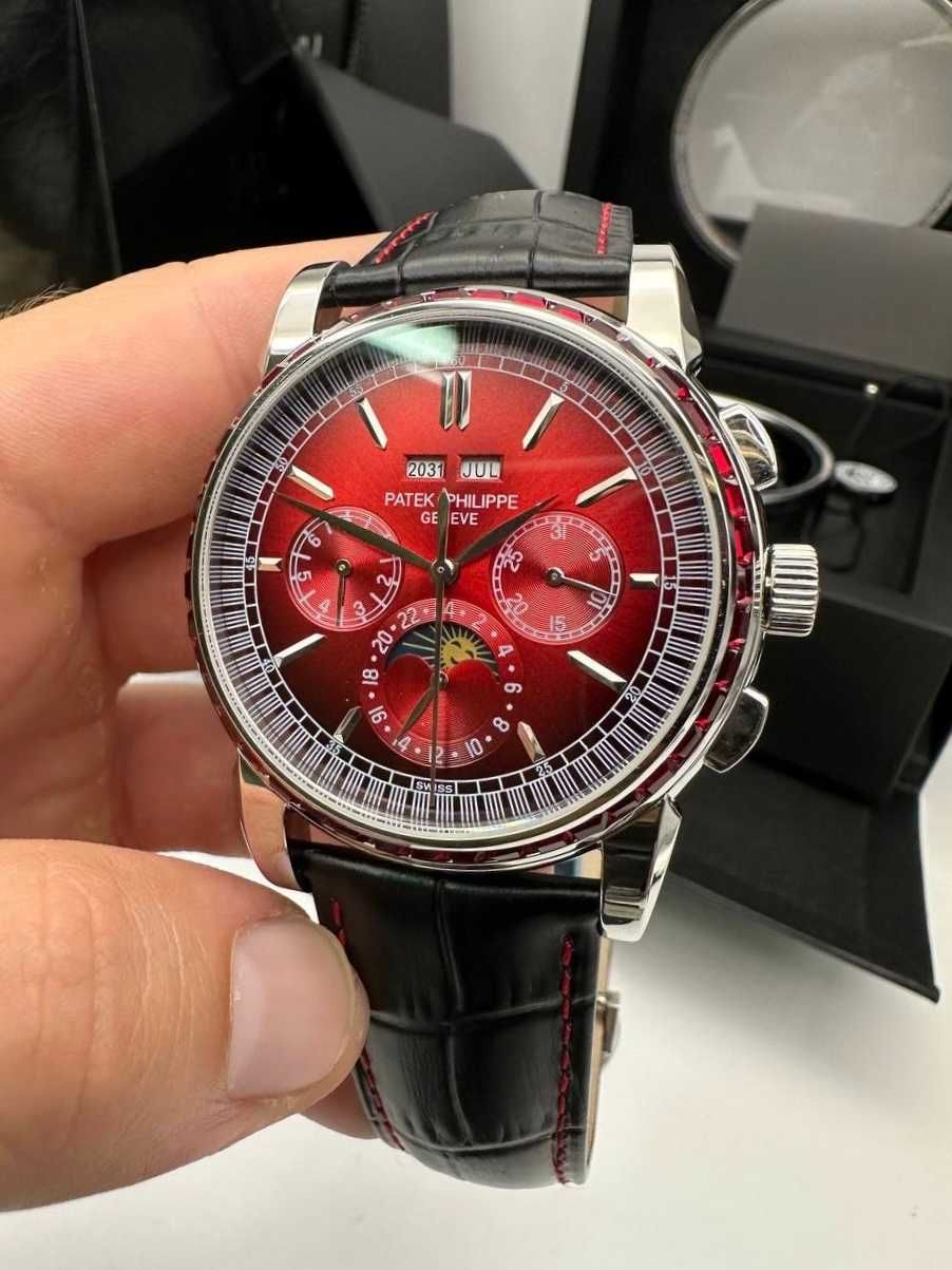 patek philippe perpetual calendar red dial