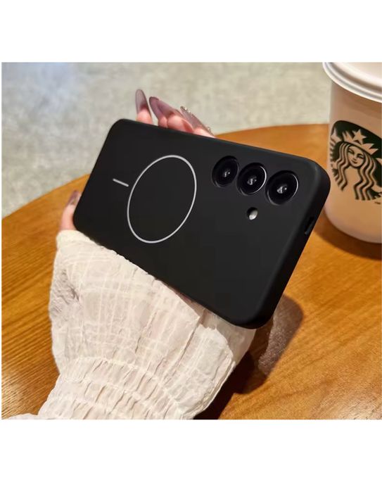 Samsung S24 S25 FE PLUS ULTRA Husa Magnetica Interior Alcantara