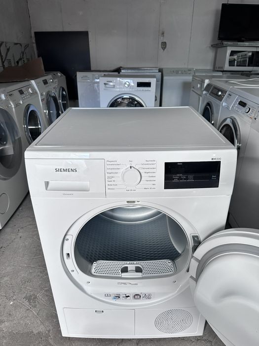 Сушилня +гаранция. SIEMENS ТЕРМОПОМПА 7кг. КЛАС А. Доставка за София.