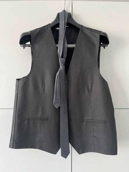 Costum barbati, marime:54 (sacou, vesta, cravata, pantaloni)