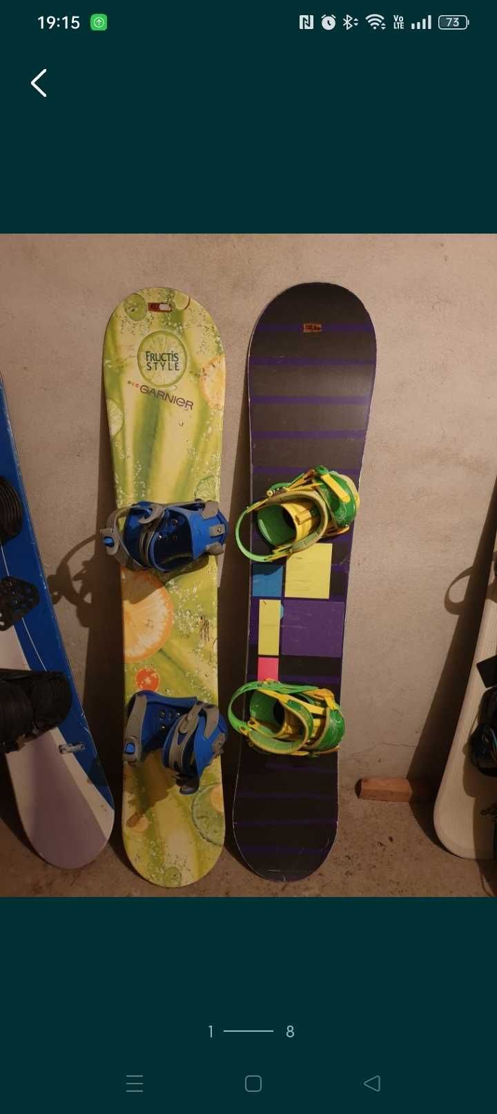 Echipament snowboard placa snowboard + boots snowboard