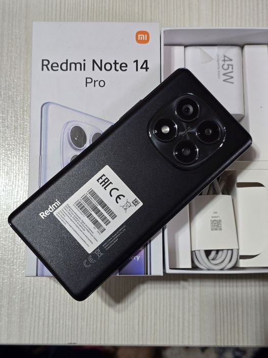 Redmi Note 14 256 gb Ram 8 полный комплект