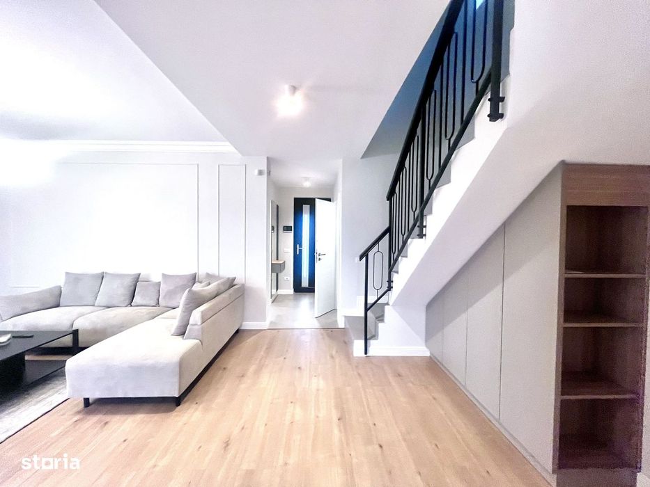 Duplex modern cu 4 camere despartit prin camera tehnica I Mosnita Noua
