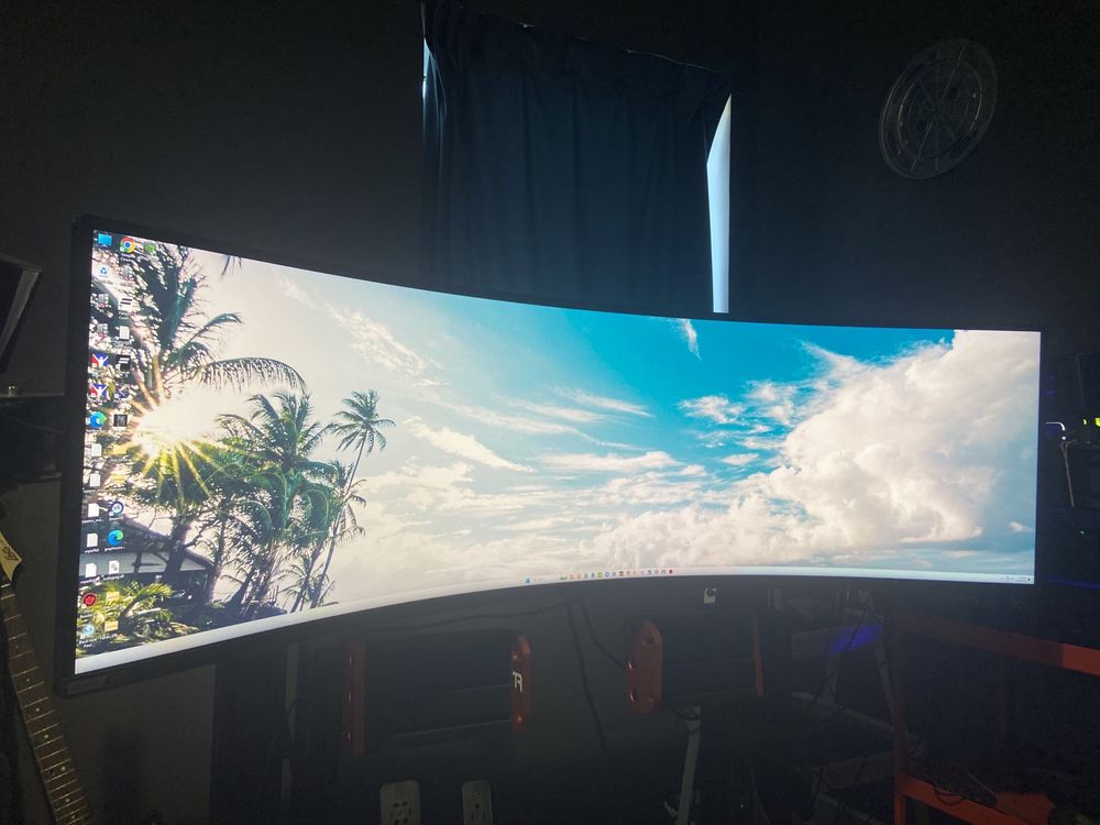 Monitor curbat gaming Samsung Odyssey G9 49", 1ms, 240Hz, FreeSync