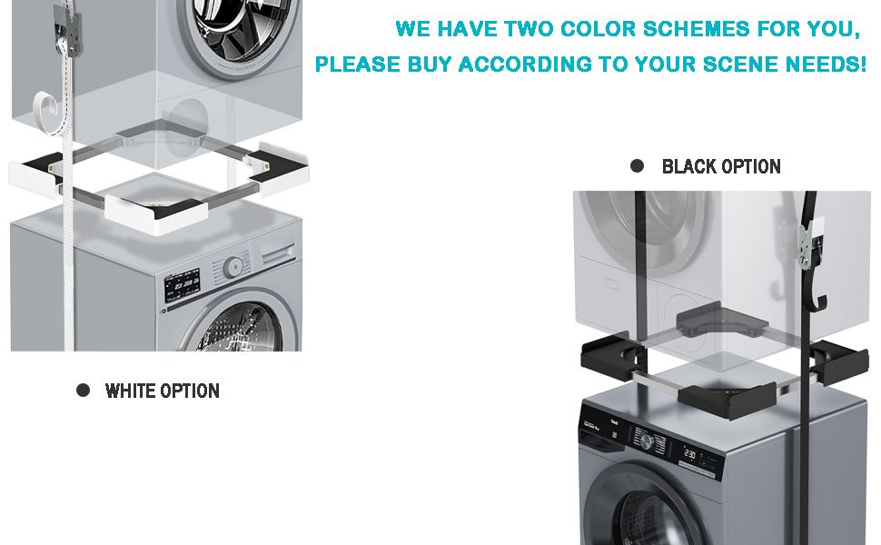 Kit universal de stivuire pentru mașini de spălat și uscătoare de rufe