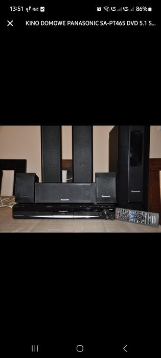 Sistem PANASONIC home thaeter 5.1 compact
