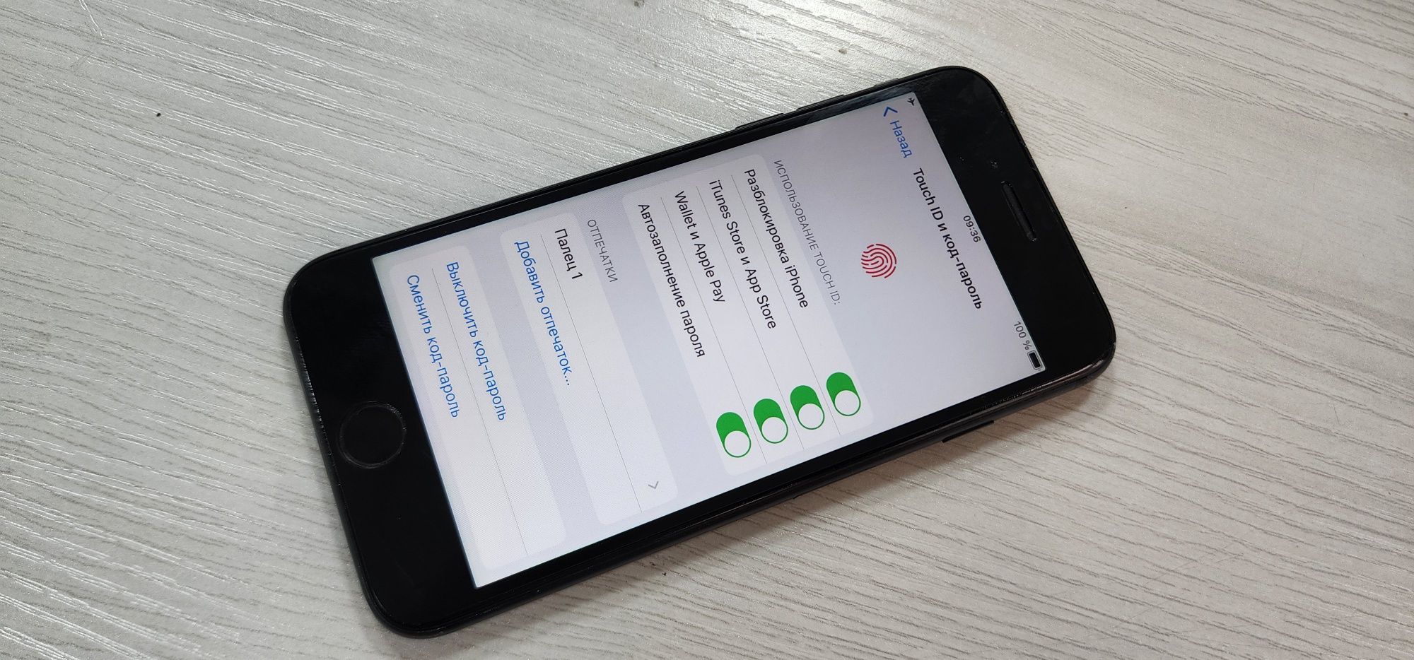 Iphone 7 LL/A Matte Black 32Gb Black Batareka 100%