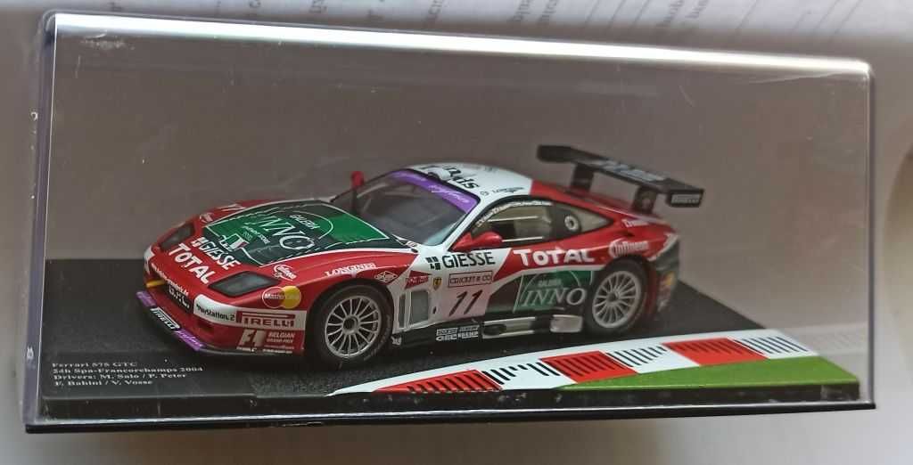 Macheta Ferrari 575 GTC 24h Spa-Francorchamps 2004 - IXO/Altaya 1/43