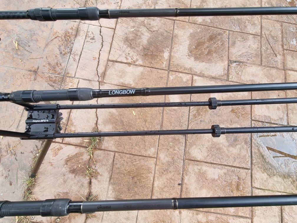 Rod pod Delphin RPX4 si lansete Okuma