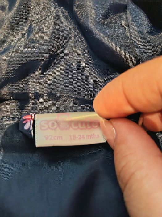 Geaca fetițe de toamna