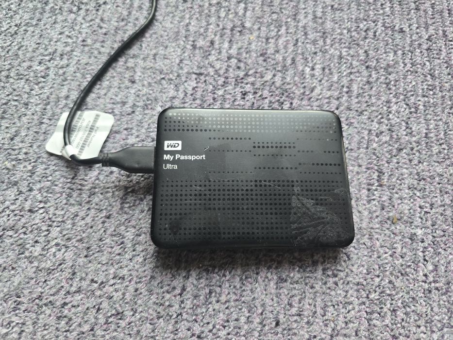 HDD extern WD My Passport Ultra 1TB, 2.5", USB 3.0, Negru