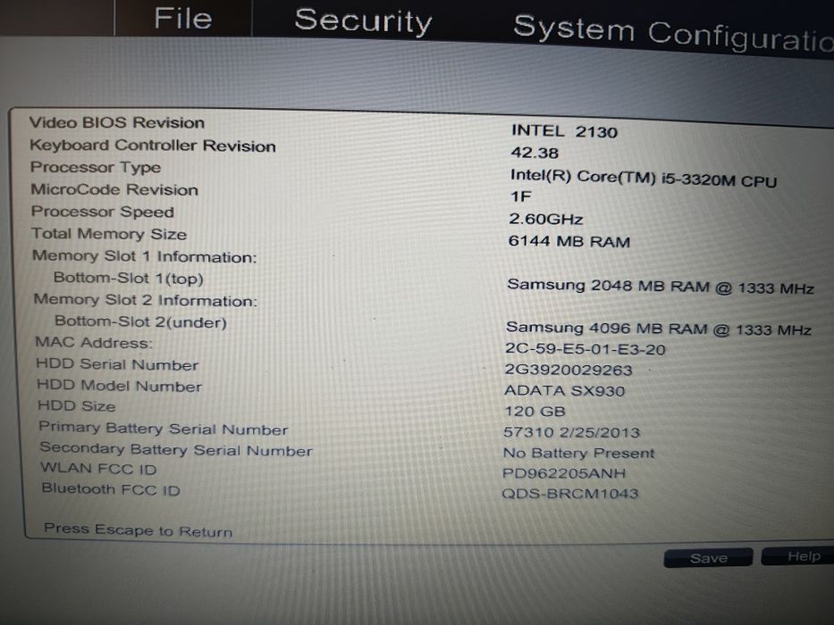 LAPTOP HP Elitebook 8470p