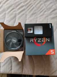 Продавам процесор Ryzen 5 2600 + охладител