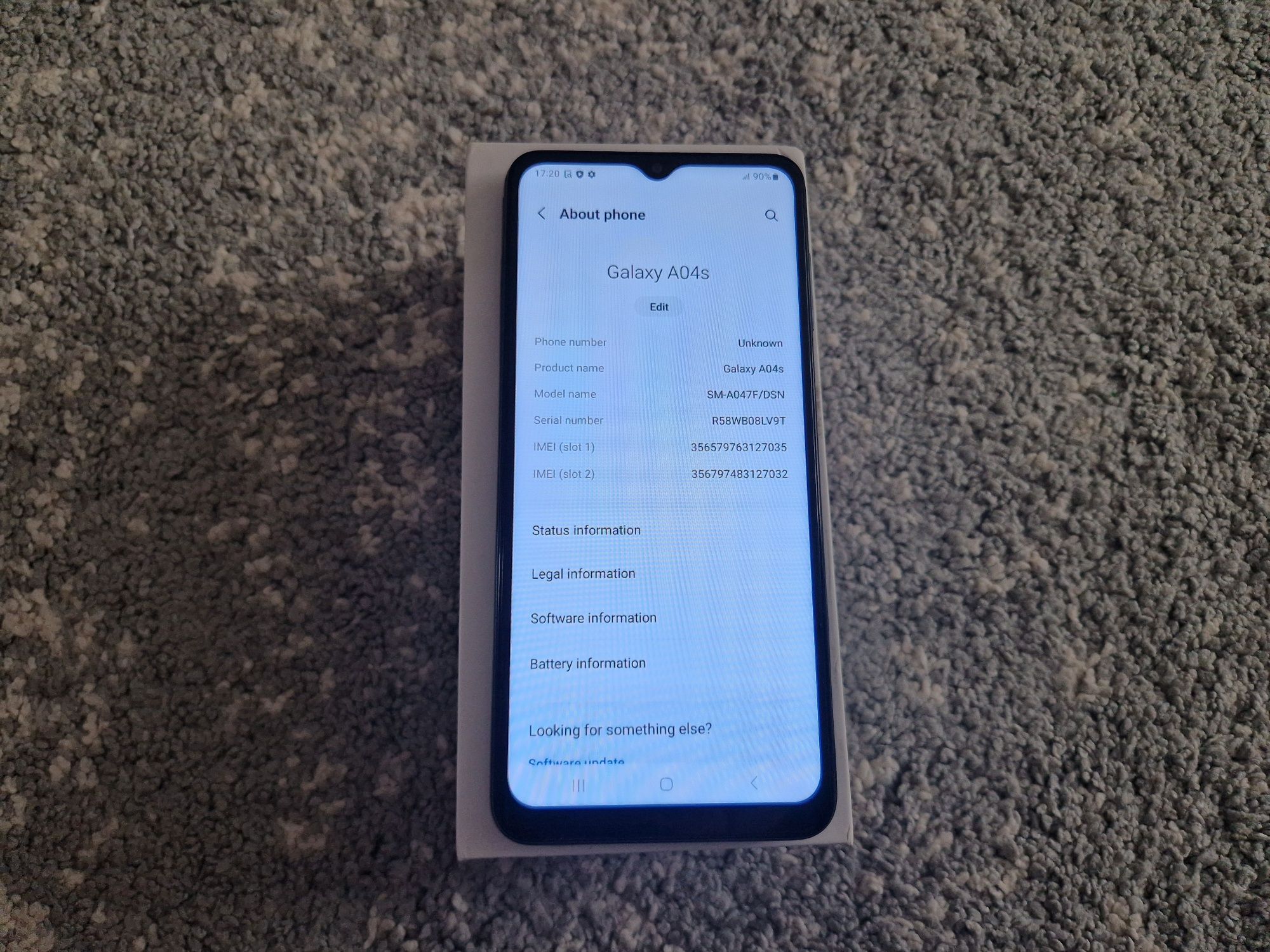 Samsung galaxy A04s