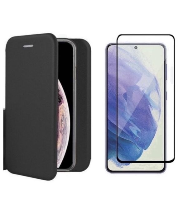 Motorola E13/E22/E40/EDGE 40 Husa Carte Suport Card + Folie Sticla