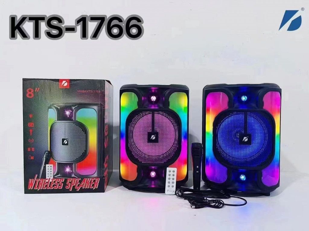 KTS KTS-1766 ЕДИНЕН 8 " С микрофон и дистанционно